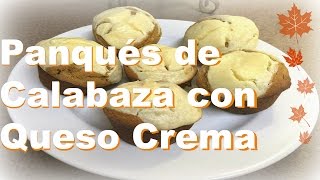 Panques de Calabaza con Queso Crema  Bees Cooking [upl. by Jamal]