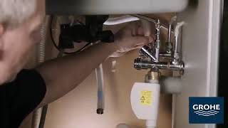 Grohe Minta touch installation [upl. by Nawiat]