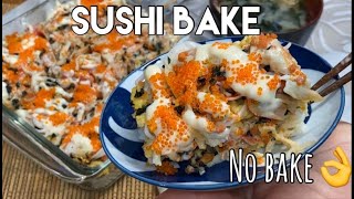 SUSHI BAKE  NO BAKE  CHIRASHIZUSHI my version [upl. by Hekker652]