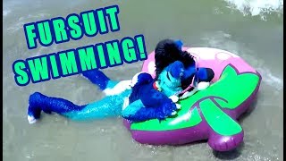 How to Swim in your Fursuit [upl. by Anirpas]