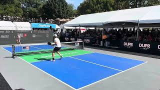 Awesome ATP defense from Dekel Bar MLP Pickleball [upl. by Magree137]