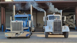 1951 Needlenose Kenworth Startsup And Rolls Out  Yuma Arizona March 24 2024 [upl. by Arymahs476]