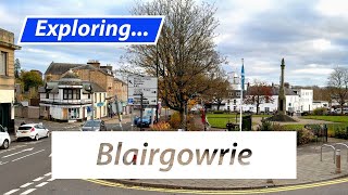 Exploring Blairgowrie Scotland A Drive Through [upl. by Eerolam347]