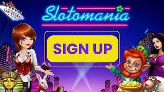 How to Sign Up Slotomania 2024 [upl. by Woermer]