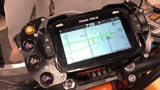 Trail Tech Voyager Pro custom installation with MotoMinded Stout Mount on a KTM 500 EXC [upl. by Coonan501]