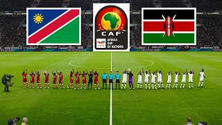 Namibia vs Kenya  AFRICA CUP OF NATIONS QUALIFICATION 2025 [upl. by Bove]