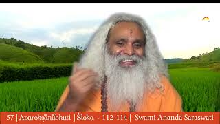 57  Aparokshanubhuti  Swami Ananda Saraswati  Verse No 112 to 114  Sukhasana amp Siddhasana [upl. by Anima]