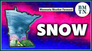 Minnesota could double its snow totals over the next week [upl. by Lamdin]