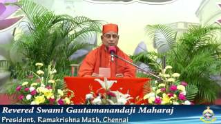 The Goal of all Goals Swami Gautamanandaji [upl. by Annovad334]