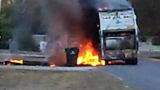 garbage truck fire [upl. by Narayan]