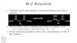 Mod01 Lec17 Oscillatory Reactions [upl. by Adnoek610]