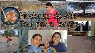 mudanza de Ade🏡 un pequeño tour por el rancho 🐴y discada de camarones 🦐🤤 [upl. by Melan]