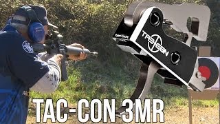 TacCon 3MR AR15 trigger in Slow Motion with Jerry Miculek [upl. by Aikaj]