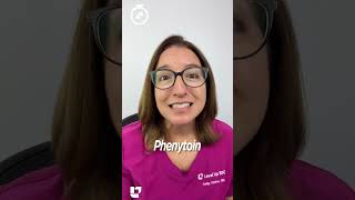 Phenytoin  Med in a Minute Pharmacology SHORT  LevelUpRN [upl. by Aidin]