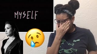 Demi Lovato  Sober Lyric Video EMOTIONAL REACTION [upl. by Roose]