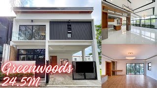 Sophisticated Modern House and Lot For Sale in Greenwoods Executive Village Pasig City [upl. by Dilan]