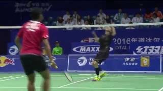 TOTAL BWF Thomas amp Uber Cup Finals 2016  Badminton Day 1S3Thomas Cup Grp B INA vs HKG Court 2 [upl. by Finegan330]