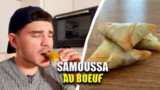 Samoussas au boeuf   Recette du monde 20 [upl. by Lyman]