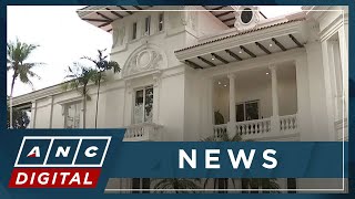 Malacañang unveils newlyrenovated Laperal mansion  ANC [upl. by Anib869]