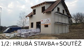 Dřevostavba Beroun 12 Hrubá stavbasoutěž [upl. by Ianthe]