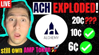 Alchemy Pay ACH Crypto Live Analysis White Paper Review [upl. by Suoivatram]