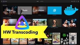 Jellyfin Docker Compose Supercharged with HW Transcoding [upl. by Victor]
