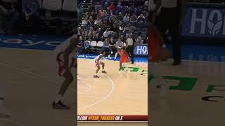 💀OH SHAI GILGEOUS ALEXANDEER  1  nba basketball shorts shortvideo youtubeshorts okc play [upl. by Howarth]