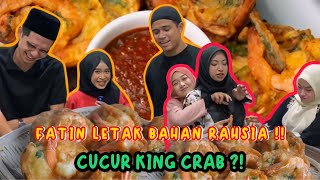 MASAK CUCUR KING CRAB UNTUK AI TEAMSEMUA BEREBUT NAK MAKAN [upl. by Burch]