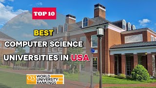 Top 10 Best Computer Science Universities in USA  QS World University Rankings [upl. by Ihdin893]