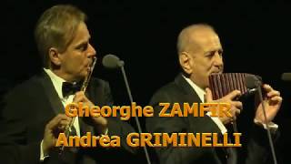 Gheorghe Zamfir amp Andrea Griminelli in Andrea Bocelli World Tour  Live [upl. by Meldoh]