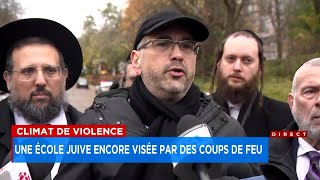 Une école juive de nouveau ciblée par des coups de feu à Montréal  Explications 12h [upl. by Odnama]