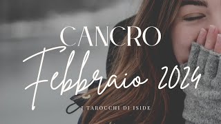 ♋CANCRO LETTURA FEBBRAIO 2024 PT 1 ♥️🌻 [upl. by Stander]