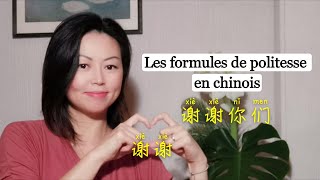 Les formules de politesse en Chinois apprendrelechinois [upl. by Hiller]