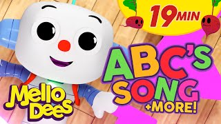 ABCs Song amp More Kids Songs amp Nursery Rhymes  Mellodees Music For Kids [upl. by Auqinahs]