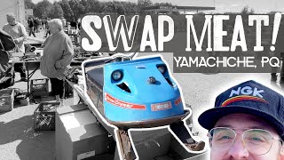 Vintage Snowmobile SWAP MEET Yamachiche Quebec 2023 [upl. by Merv]