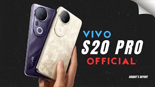 Vivo S20 Pro First Look Leaks Specs Price amp Launch Date Revealed [upl. by Drogin378]