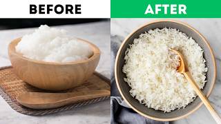 How to Fix Mushy Rice Wet Rice amp Salty Rice [upl. by Eckel]