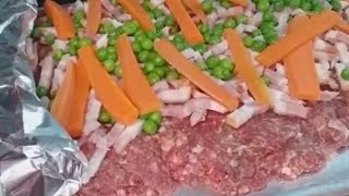 ROLLO DE CARNE MOLIDA con verduras [upl. by Eiramnna]