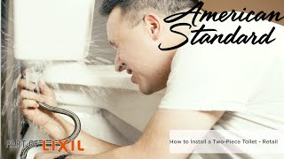 How To Install Wall Hanging Toilet  How To Installation American Standard Wall Hang Commode [upl. by Hsejar]