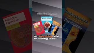 Best Biopsychology Books for Psychology Entrance Preparation psychology shorts books [upl. by Sokil]