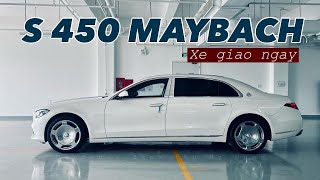 MercedesBenz S 450 Maybach 2023 Màu Trắng Giao Ngay  Hoan Channel [upl. by Kalila592]