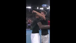 Kyrgios and Kokkinakis win the title [upl. by Adlesirhc95]