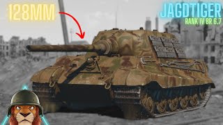 Amassando geral com esse monstro Jagdtiger War Thunder [upl. by Annoyt948]