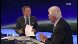 Frank Stronach geniales Interview ZIB2 [upl. by Keisling390]