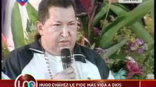 Chávez le pide más vida a Dios [upl. by Ramirol]