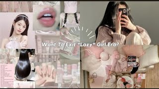 ✨ How To Exit Your Lazy Girl era 🩷  Productivity Tips [upl. by Notselrahc]