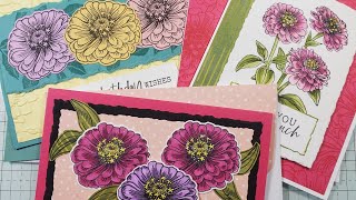 Simply Zinnia Online Exclusive Stampin Up [upl. by Yrrah77]