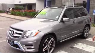 2015 MercedesBenz GLK 350 SUV  Video tour with Tony D [upl. by Dorothi760]