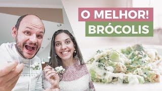 RECEITAS FITNESS 🥦 Como fazer BRÓCOLIS GRATINADO Gostoso [upl. by Rekrap577]