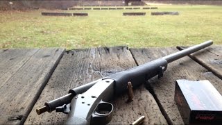 38 Spl out of a Shotgun100 Yards [upl. by Nauqed]